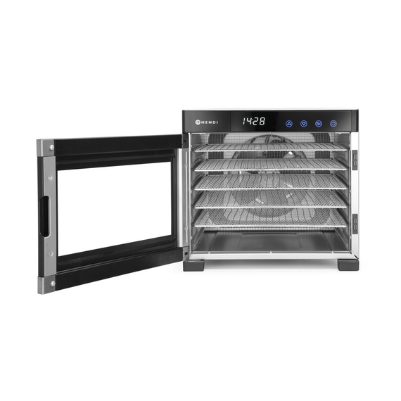 Hendi Dörrautomat für Lebensmittel, Profi Line, 6 Bleche, 230V/650W, 342x485x(H)309mm, Bild 3