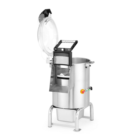 Hendi Kartoffelschäler 5 kg, Kitchen Line, 230V/550W, 620x525x(H)787mm, Bild 7