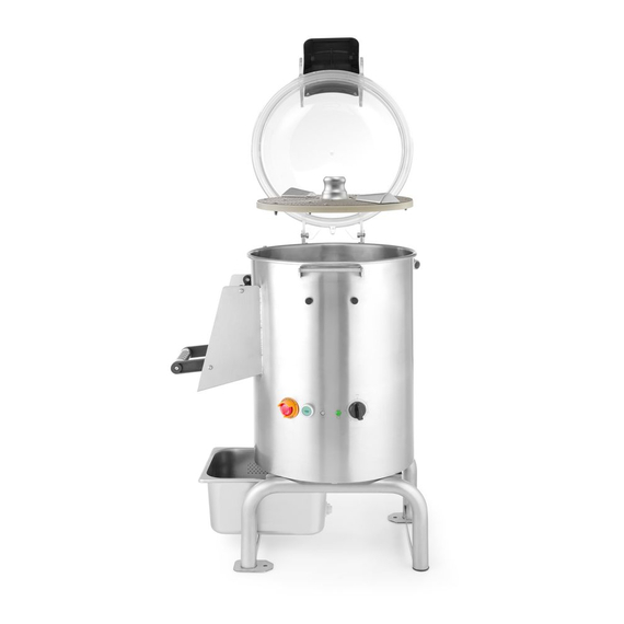 Hendi Kartoffelschäler 10 kg, Kitchen Line, 230V/750W, 620x525x(H)833mm, Bild 7