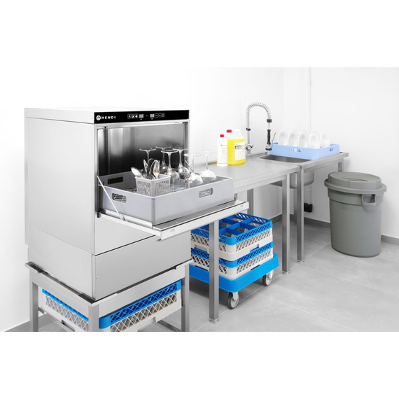 Hendi Geschirrspüler 40x40 - elektronische Steuerung, 230V/2800W, 470x510x(H)710mm, Bild 5