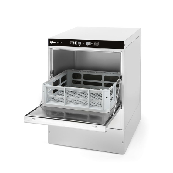 Hendi Geschirrspüler 40x40 - elektronische Steuerung, 230V/2800W, 470x510x(H)710mm, Bild 3