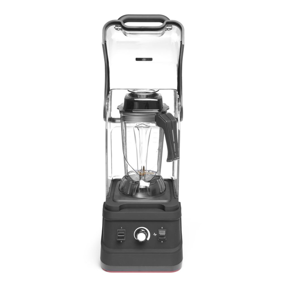 Hendi Mixer mit Schallschutzhaube, 2,5L, Schwarz, 220-240V/1680W, 250x300x(H)540mm, Bild 5