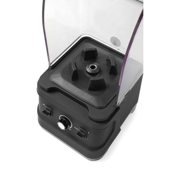 Hendi Mixer mit Schallschutzhaube, 2,5L, Schwarz, 220-240V/1680W, 250x300x(H)540mm, Bild 9