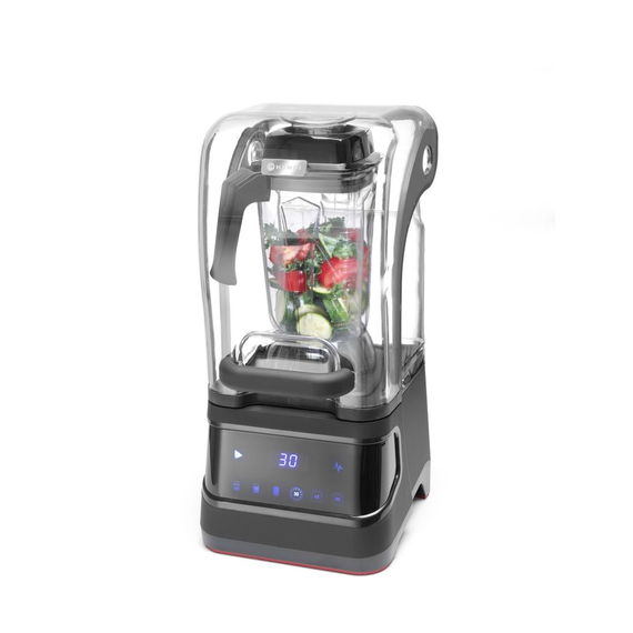 Hendi Digitaler Standmixer mit Schallgehäuse, 2,5L, Schwarz, 220-240V/1680W, 250x300x(H)546mm, Bild 3