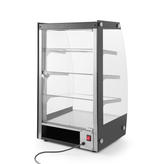 Hendi Offene Vitrine mit Regalablagen 75 L, 230V/2W, 415x390x(H)716mm, Bild 7