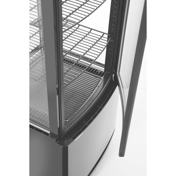 Arktic Kühlvitrine 270 Liter, Schwarz, 230V/290W, 556x526x(H)1913mm, Bild 8
