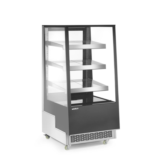 Arktic Kühlvitrine mit 3 geneigten Regalen, 300L, 230V/480W, 650x833x(H)1460mm, Bild 5