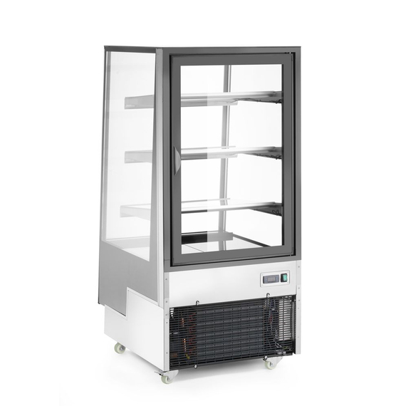 Arktic Kühlvitrine mit 3 geneigten Regalen, 300L, 230V/480W, 650x833x(H)1460mm, Bild 3