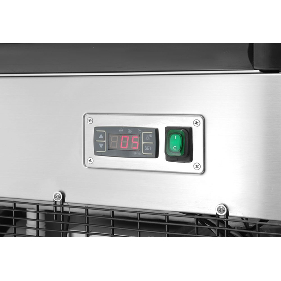 Arktic Kühlvitrine mit 2 Regalen, 300L, 230V/480W, 994x677x(H)1230mm, Bild 8