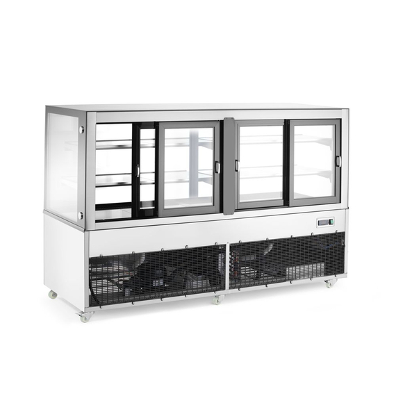 Arktic Kühlvitrine mit 2 Regalen, 610L, 230V/500W, 1824x677x(H)1230mm, Bild 5