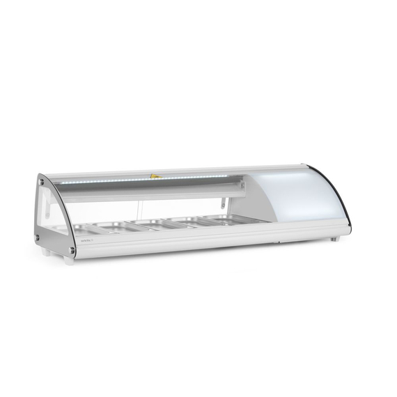 Arktic Sushi-Vitrine 5x GN 1/3, 230V/160W, 1307x445x(H)327mm, Bild 9