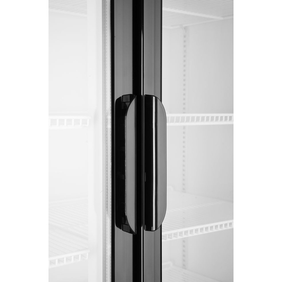 Arktic Rückwandkühlschrank mit hinterleuchteter Blende, zweitürig, 512L, Schwarz, 220-240V/510W, 1120x585x(H)1900mm, Bild 5