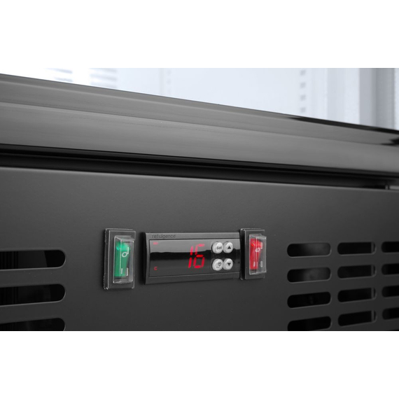 Arktic Kühlschrank hinten mit einer Tür, 243L, Schwarz, 220-240V/195W, 600x530x(H)1820mm, Bild 9