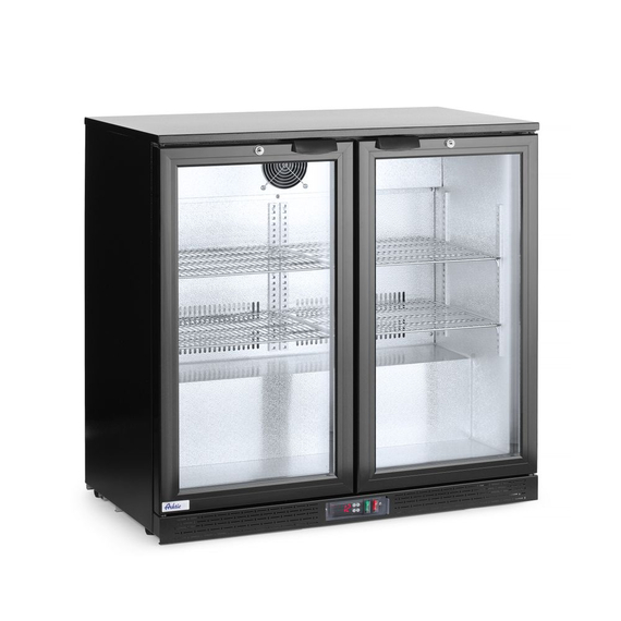 Arktic Kühlschrank mit doppelter Tür auf der Rückseite, 158L, Schwarz, 220-240V/160W, 900x530x(H)870mm, Bild 5
