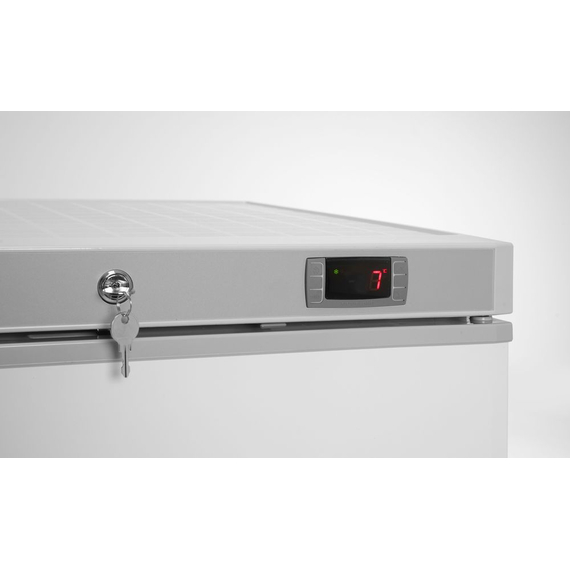 Arktic Gefrierschrank in weiß lackiertem Stahlgehäuse, Budget Line, Weiß, 220-240V/111W, 589x655x(H)838mm, Bild 9