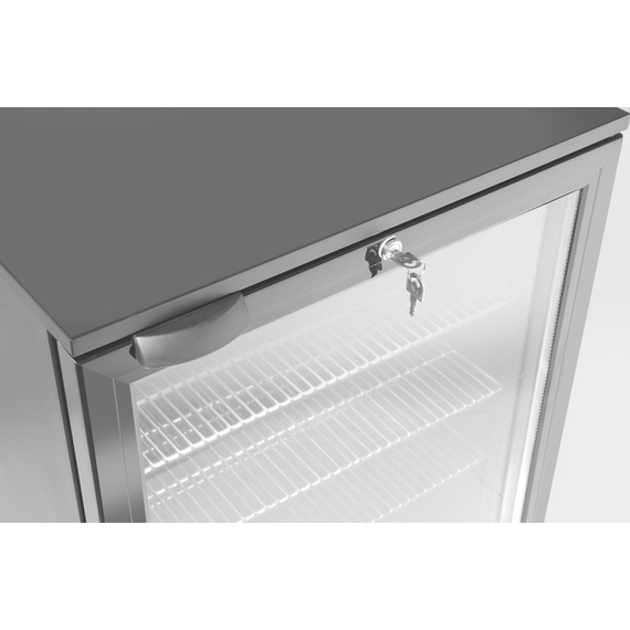 Arktic Bar-Kühlschrank eintürig, 105L, Schwarz, 220-240V/120W, 600x530x(H)870mm, Bild 5
