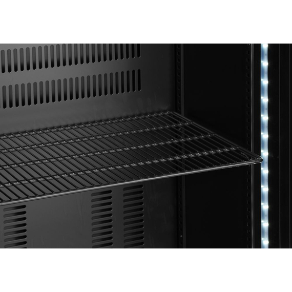 Arktic Bar-Kühlschrank mit einer Tür, 243L, Schwarz, 220-240V/195W, 600x530x(H)1820mm, Bild 5