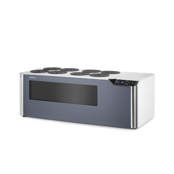 Arktic Theken-Weinkühler Cellar, 2 Zonen, Schwarz, 220-240V/60W, 800x350x(H)293mm, Bild 3