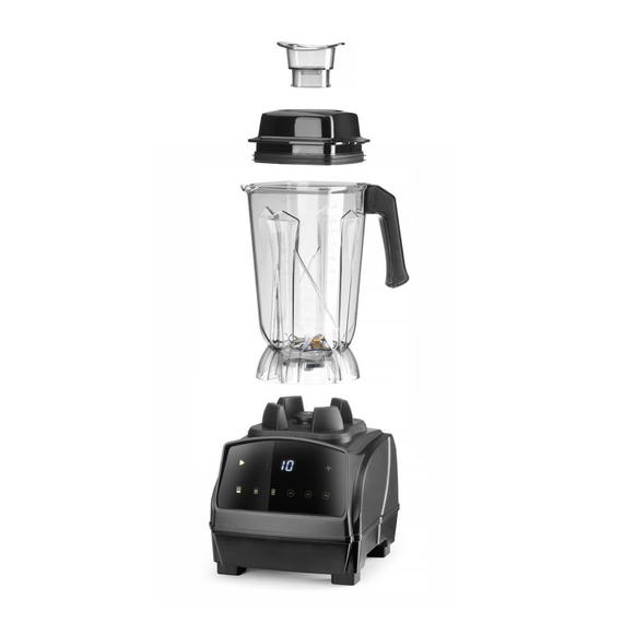Hendi Digitaler Bar-Mixer BPA-frei, 2,5L, Schwarz, 230V/1680W, 220x240x(H)535mm, Bild 3