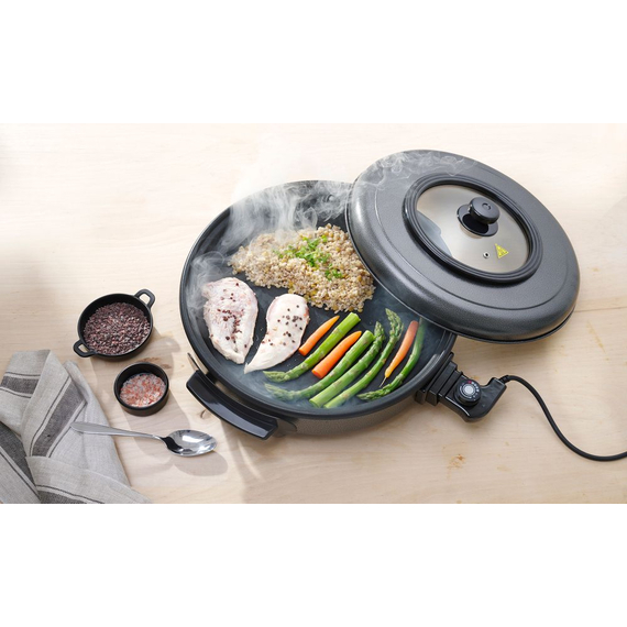 Hendi Partypfanne, Innentopf 400x50 mm, 230V/1400W, ⌀400x(H)190mm, Bild 3