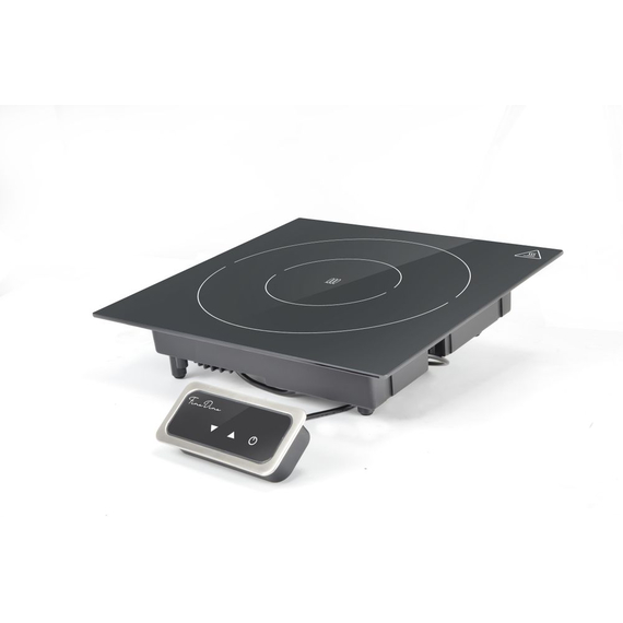 Fine Dine Induktionsheizplatte 1000 W, Schwarz, 230V/1000W, 350x397x(H)85mm, Bild 3