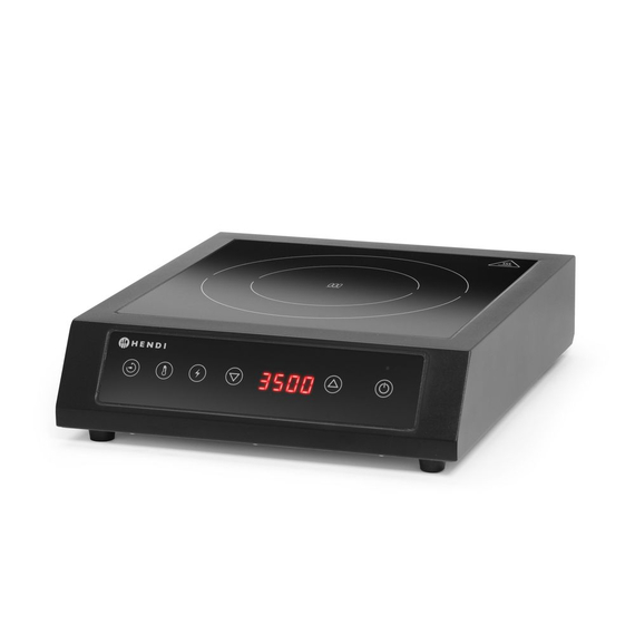 Hendi Induktionsherd 3500 D XL, Schwarz, 220-240V/3500W, 355x400x(H)100mm, Bild 7