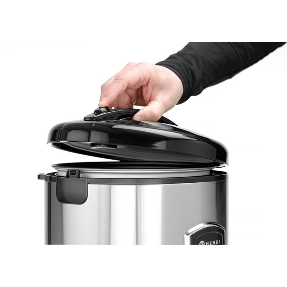 Hendi Reiskocher mit Dampfgarfunktion, Profi Line, 1,8L, 230V/700W, ⌀280x(H)285mm, Bild 7