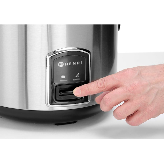 Hendi Reiskocher mit Dampfgarfunktion, Profi Line, 1,8L, 230V/700W, ⌀280x(H)285mm, Bild 9