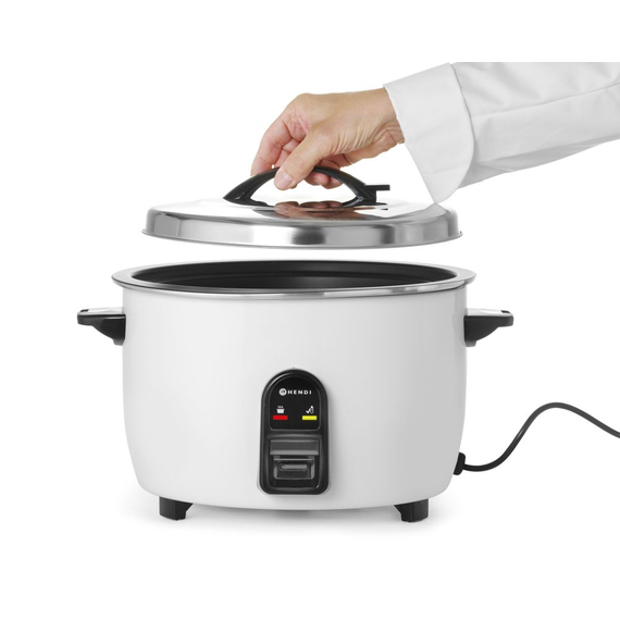 Hendi Reiskocher 4,2 L, Kitchen Line, 4,2L, 230V/1550W, 420x380x(H)240mm, Bild 9
