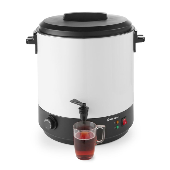 Hendi Heißgetränkespender, 25L, Weiß, 230V/2500W, 435x441x(H)500mm, Bild 5