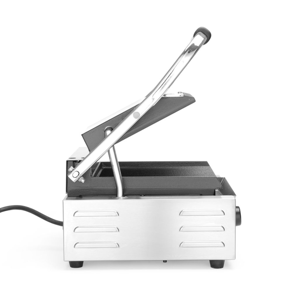 Hendi Kontaktgrill - Einzelversion, oben und unten gerillt, 230V/1800W, 310x375x(H)216mm, Bild 3