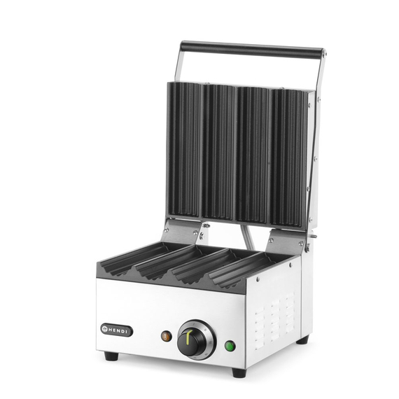 Hendi Kontaktgrill für Hot Dogs und Wraps, 220-240V/1800W, 385x285x(H)254mm, Bild 5