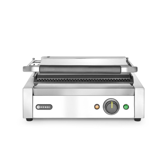 Hendi Kontaktgrill - Panini, oben und unten gerillt, 230V/2200W, 430x375x(H)216mm, Bild 7