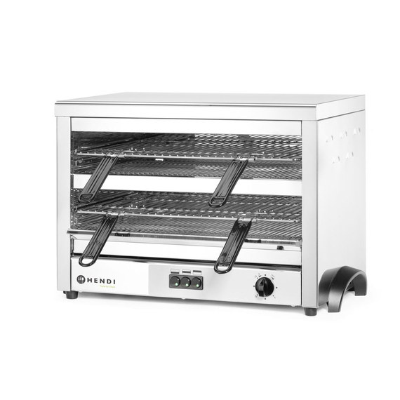 Hendi Quarz-Salamander MAXI GN 1/1, 400V/4500W, 682x528x(H)455mm, Bild 3