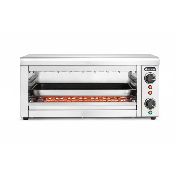 Hendi Salamander mit Quarz-Infrarotheizelement, 230V/3645W, 689x397x(H)318mm, Bild 3