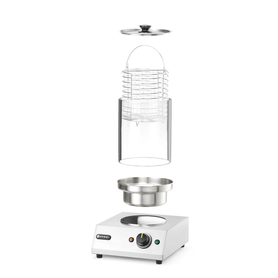 Hendi Würstchenwärmer, 220-240V/450W, 280x282x(H)387mm, Bild 4
