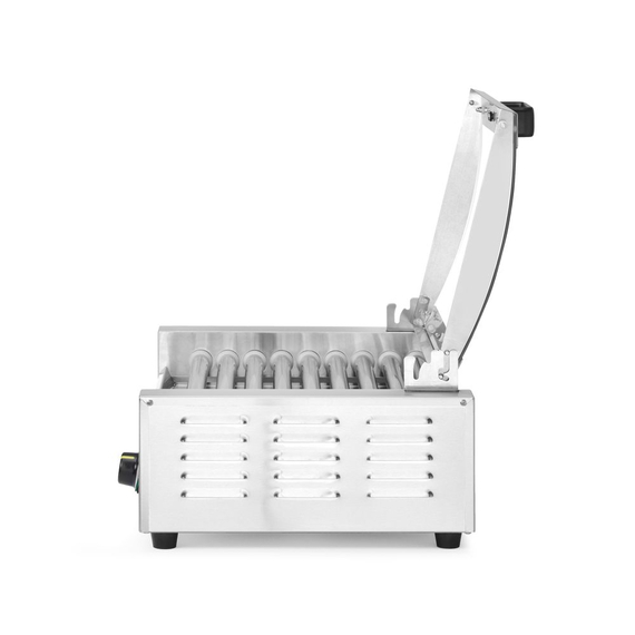 Hendi Rollengrill, 1-Zone mit Energiesparabdeckung, 9 Rollen, 230V/790W, 566x450x(H)259mm, Bild 9
