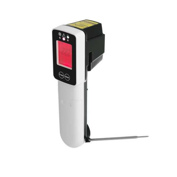 Hendi Infrarot-Thermometer mit Sonde, 39x53x(H)158mm, Bild 9