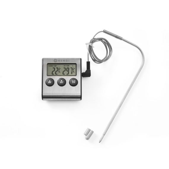 Hendi Bratenthermometer mit Timer, 65x70x(H)17mm, Bild 3