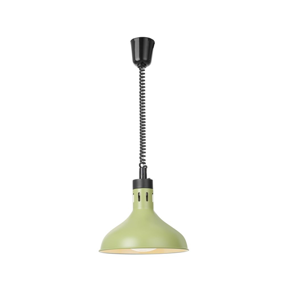Hendi Höhenverstellbare Wärmelampe, glockenförmig, Grün, 230V/250W, ⌀295x(H)207mm, Bild 2