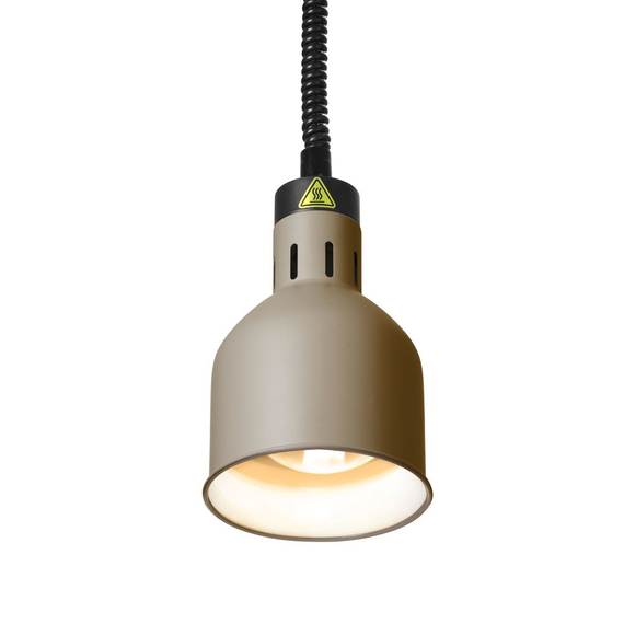 Hendi Höhenverstellbare Wärmelampe, zylinderförmig, Beige, 230V/250W, ⌀175x(H)250mm, Bild 7