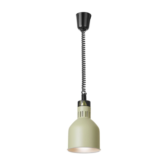 Hendi Höhenverstellbare Wärmelampe, zylinderförmig, Grün, 230V/250W, ⌀175x(H)250mm, Bild 3