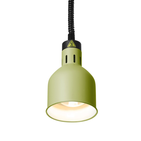 Hendi Höhenverstellbare Wärmelampe, zylinderförmig, Grün, 230V/250W, ⌀175x(H)250mm, Bild 5