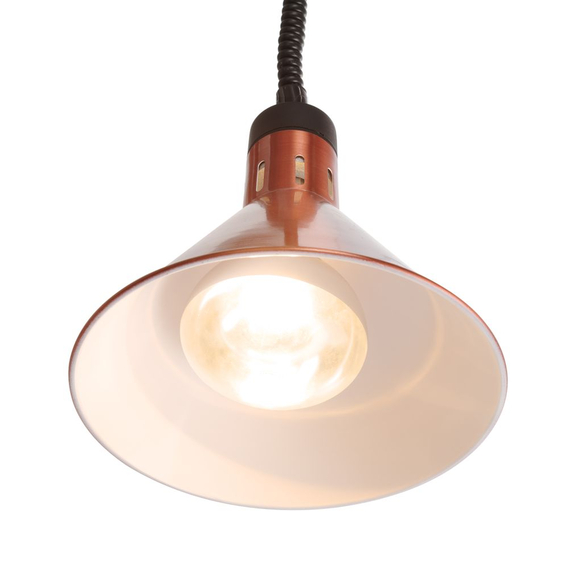 Hendi Höhenverstellbare Wärmelampe, konisch, Kupfer, 230V/250W, ⌀275x(H)250mm, Bild 7