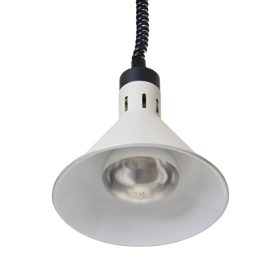 Hendi Höhenverstellbare Wärmelampe, konisch, Weiß, 230V/250W, ⌀275x(H)250mm, Bild 5