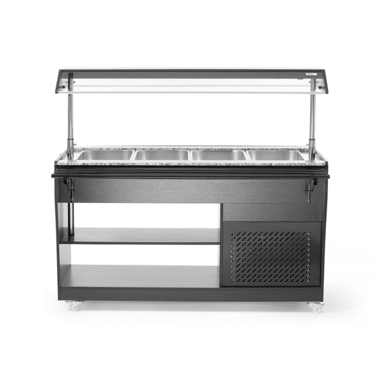 Arktic Buffet-Theke gekühlt, GN 1/1, 220-240V/170W, 1490x765x(H)1370mm, Bild 5
