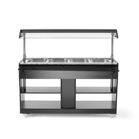 Arktic Buffet-Theke beheizt, GN 1/1, 1490x765x(H)1370mm, Bild 3