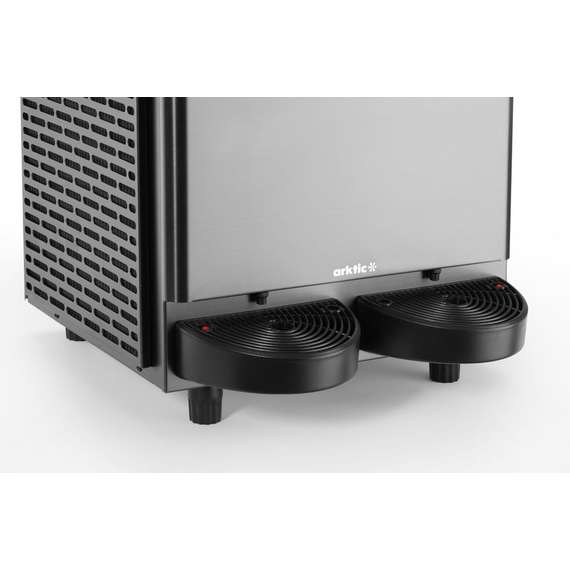 Arktic Slush-Eis-Maschine 2x12 L, 24L, Schwarz, 220-240V/710W, 415x507x(H)810mm, Bild 5