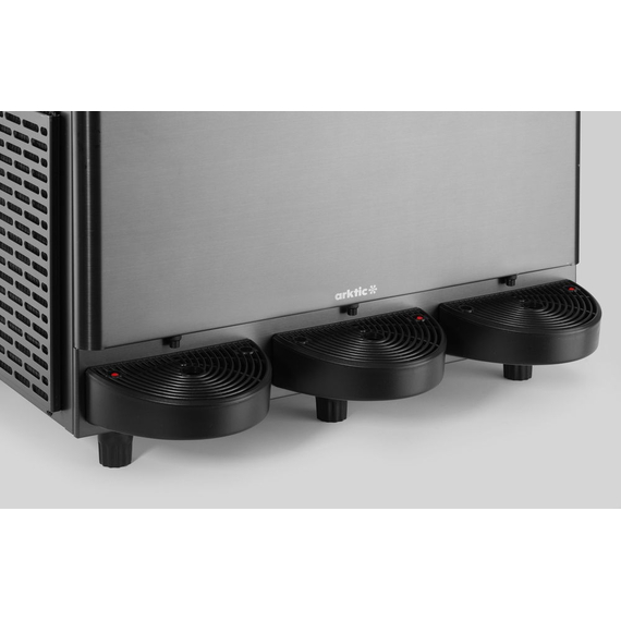 Arktic Slush-Eis-Maschine 3x12 L, 36L, Schwarz, 220-240V/1080W, 610x490x(H)775mm, Bild 4