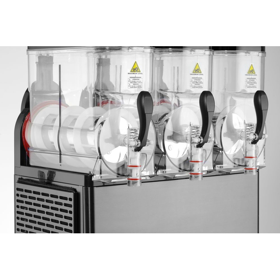 Arktic Slush-Eis-Maschine 3x12 L, 36L, Schwarz, 220-240V/1080W, 610x490x(H)775mm, Bild 3